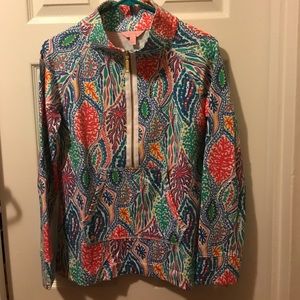 Lilly Pulitzer Popover- Let Minnow Print